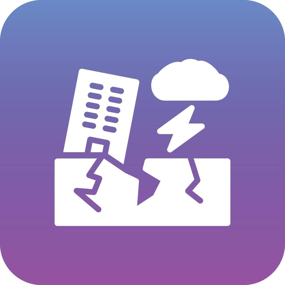 Natural Disaster Vector Icon