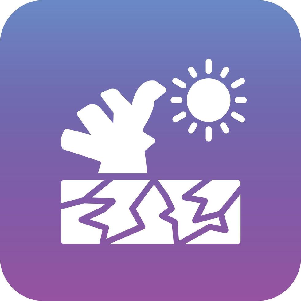 Drought Vector Icon