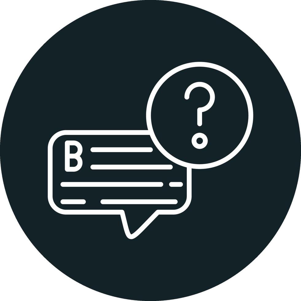 Question Vector Icon