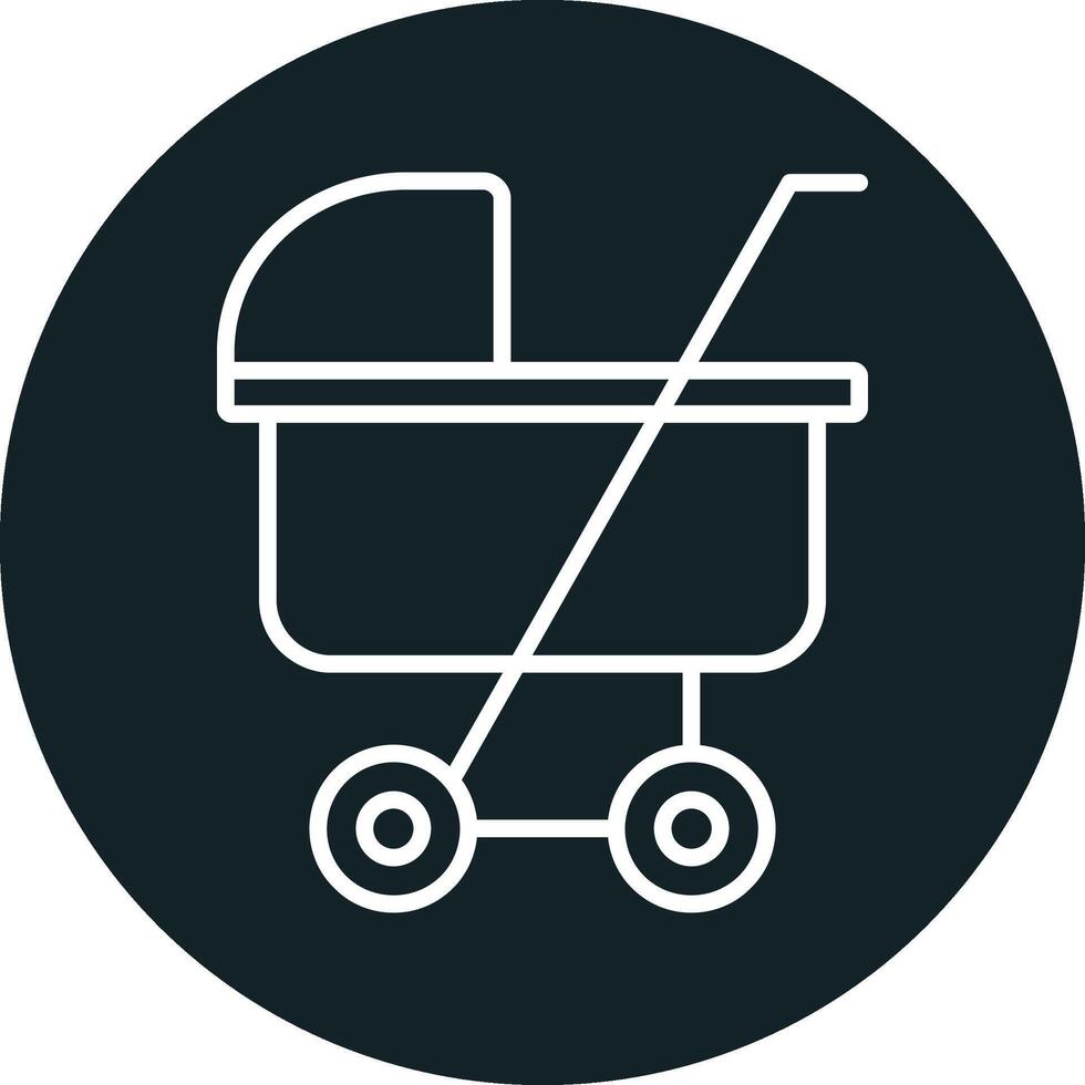 Stroller Vector Icon