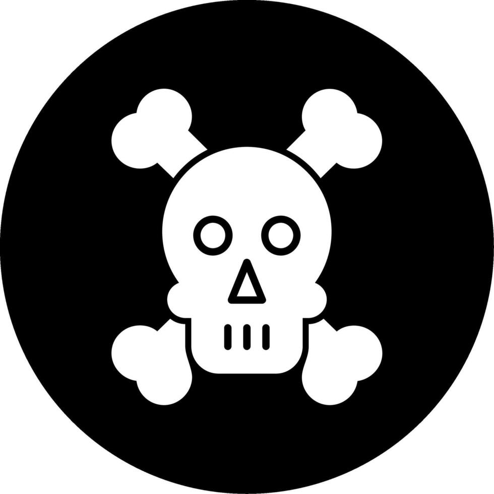 Skull And Bones Vector Icon