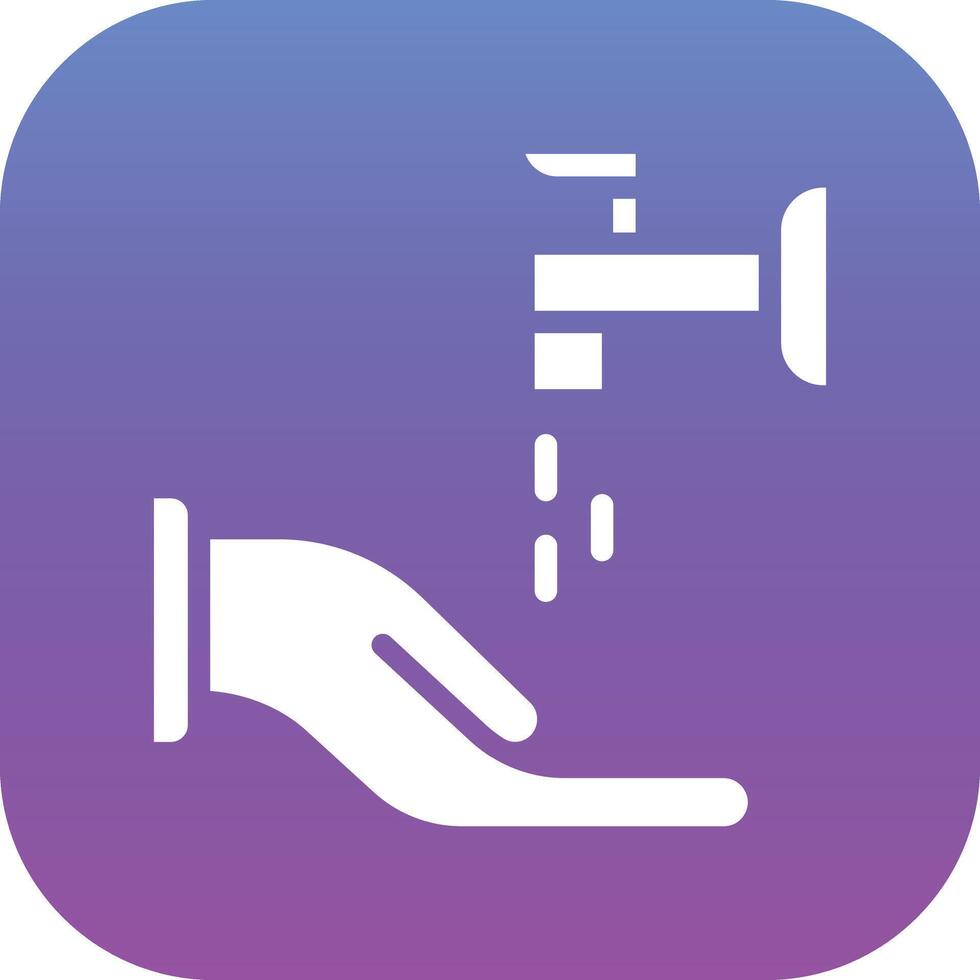 Washing Hands Vector Icon