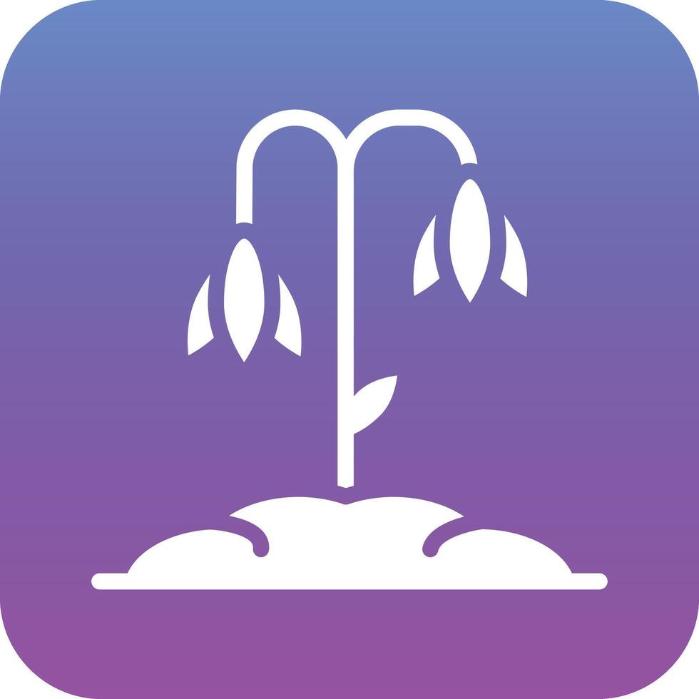 Snowdrop Vector Icon