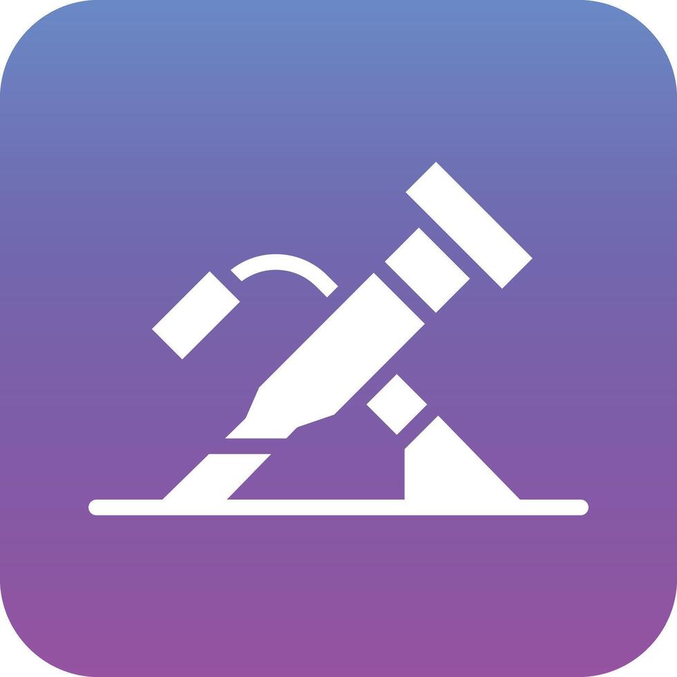 Army Mortar Vector Icon