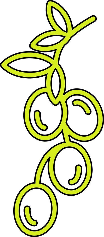 Olive Vector Icon