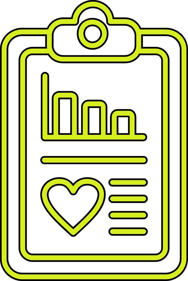 Health Report Vector Icon