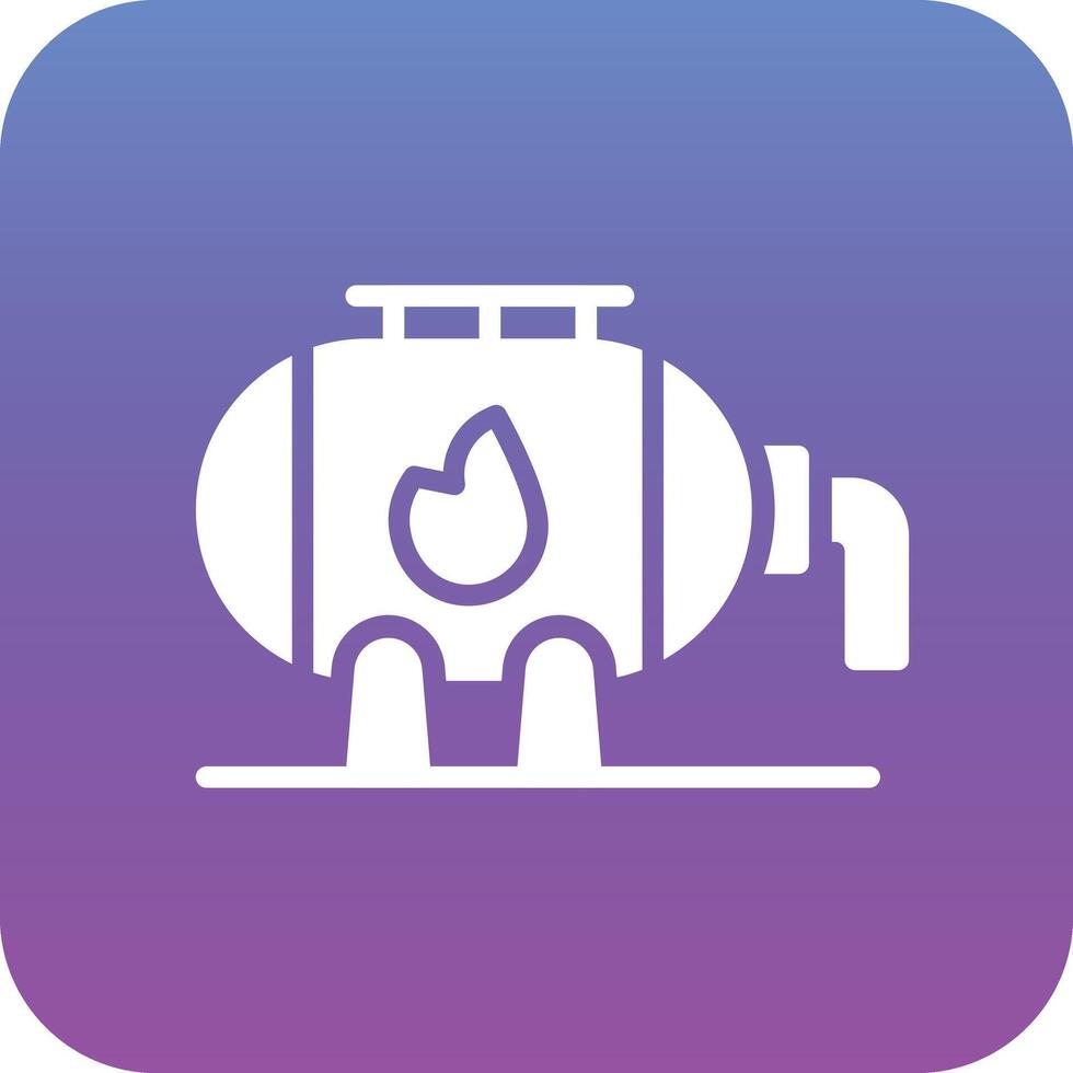 Gas Storage Vector Icon