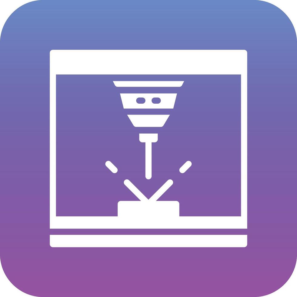 Plasma Laser Vector Icon