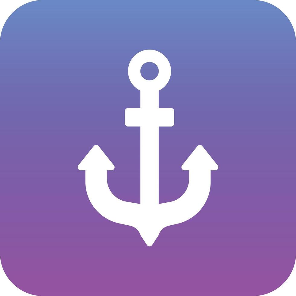 Ship Anchor Vector Icon