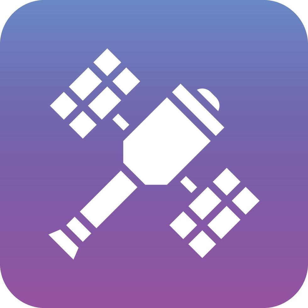 Hubble Telescope Vector Icon