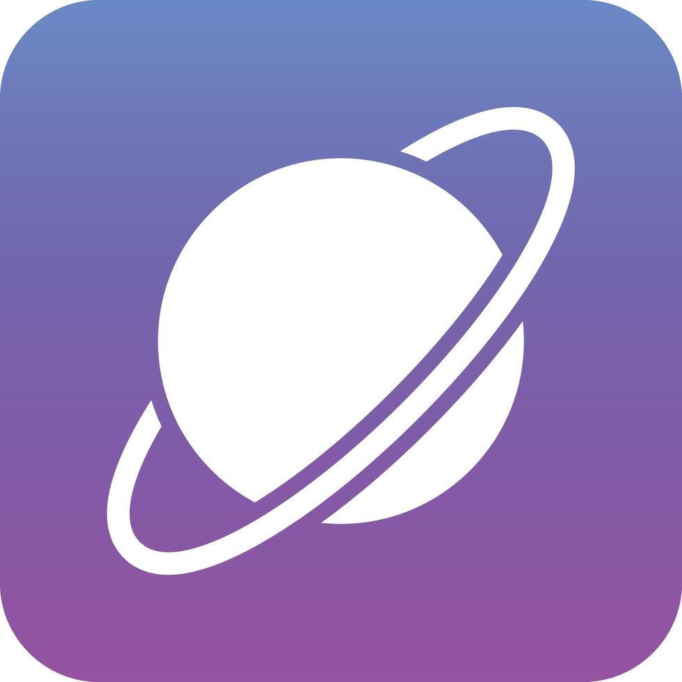 icono de vector de saturno