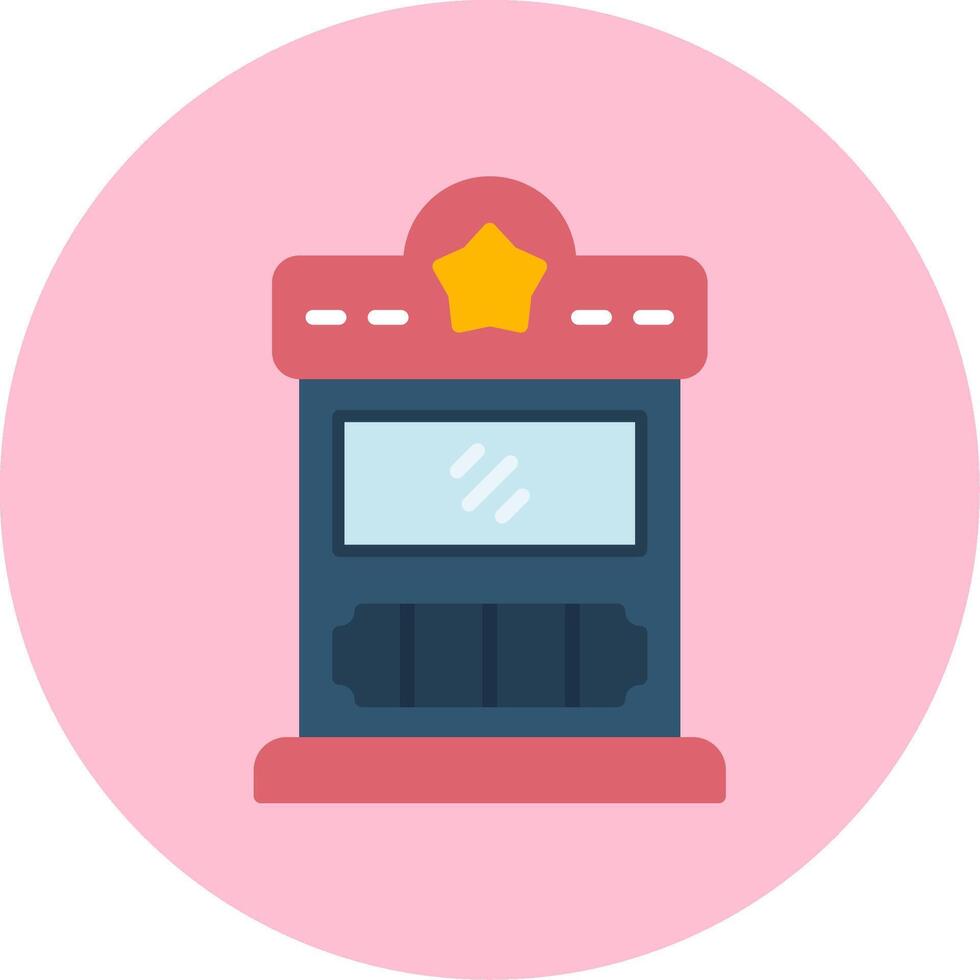 Ticket Box Vector Icon