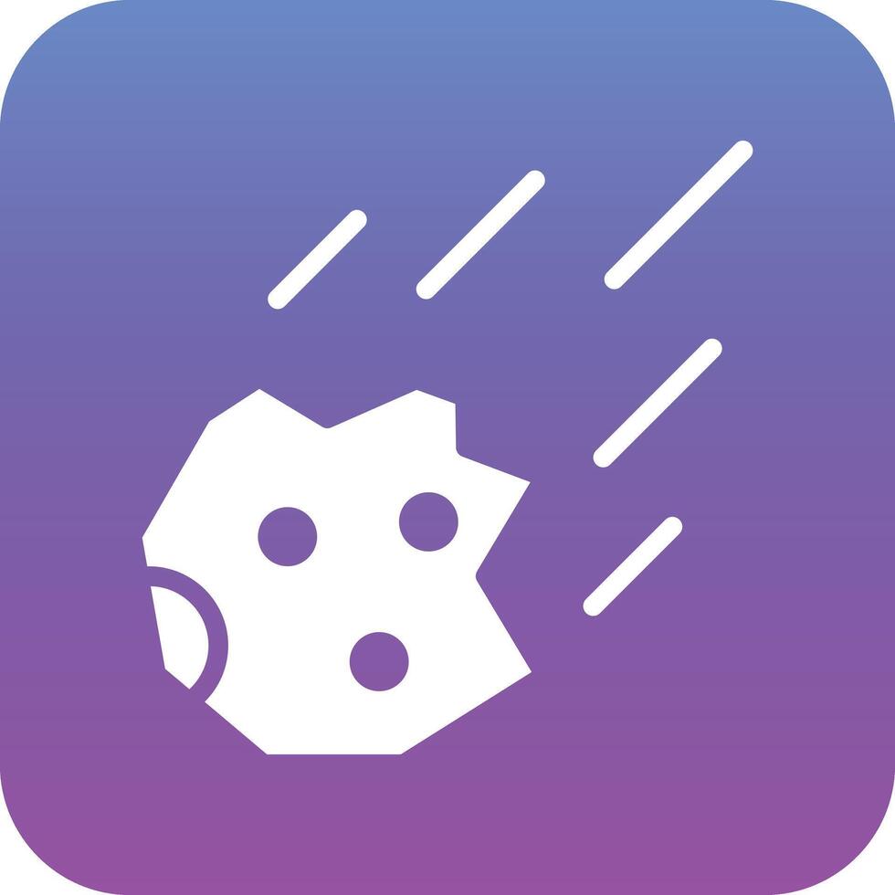 Asteroid Vector Icon