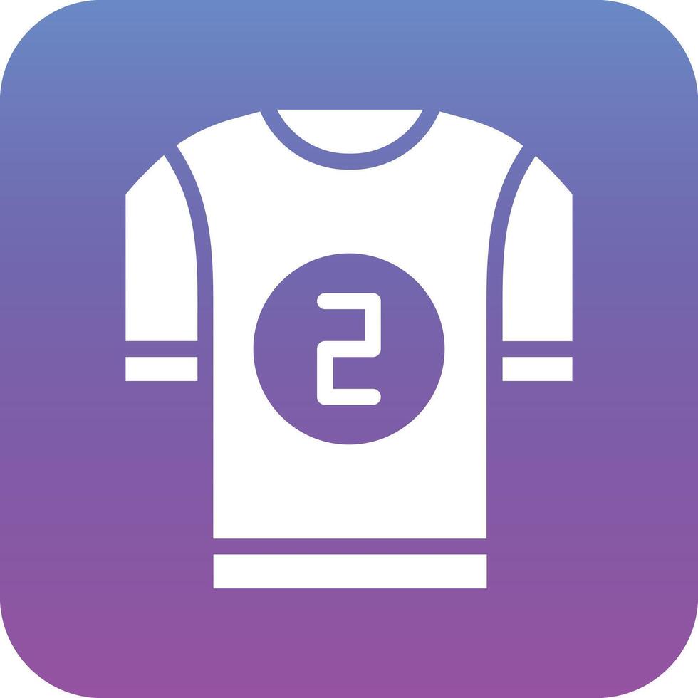 Football Jersey Vector Icon