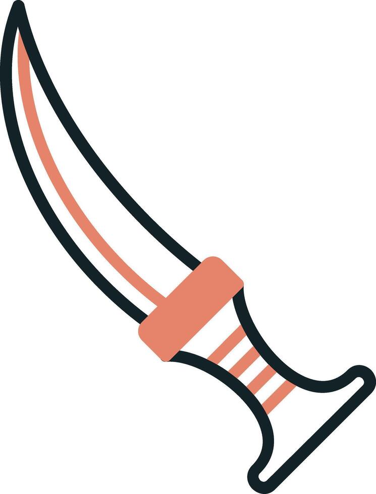Jambiya Vector Icon