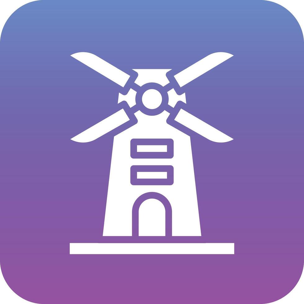Windmill Vector Icon