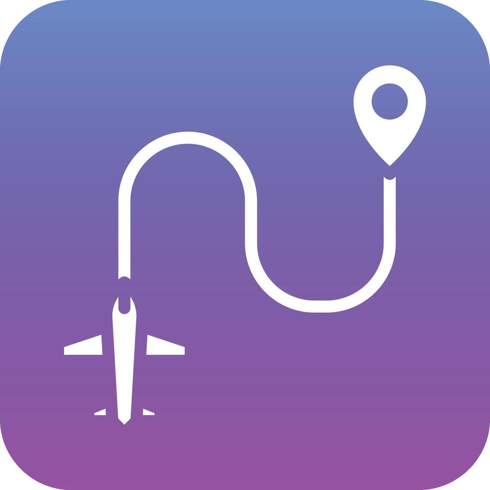 Flight Directions Vector Icon