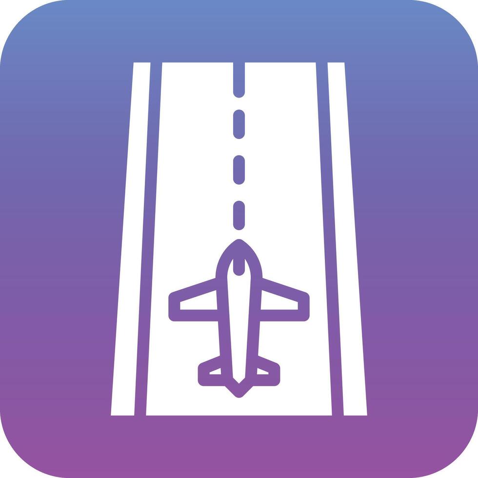 Runway Vector Icon