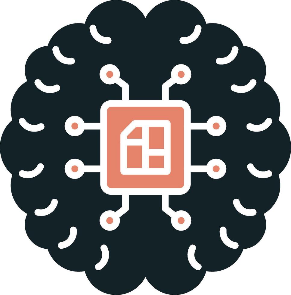 Artificial Intelligence Vector Icon