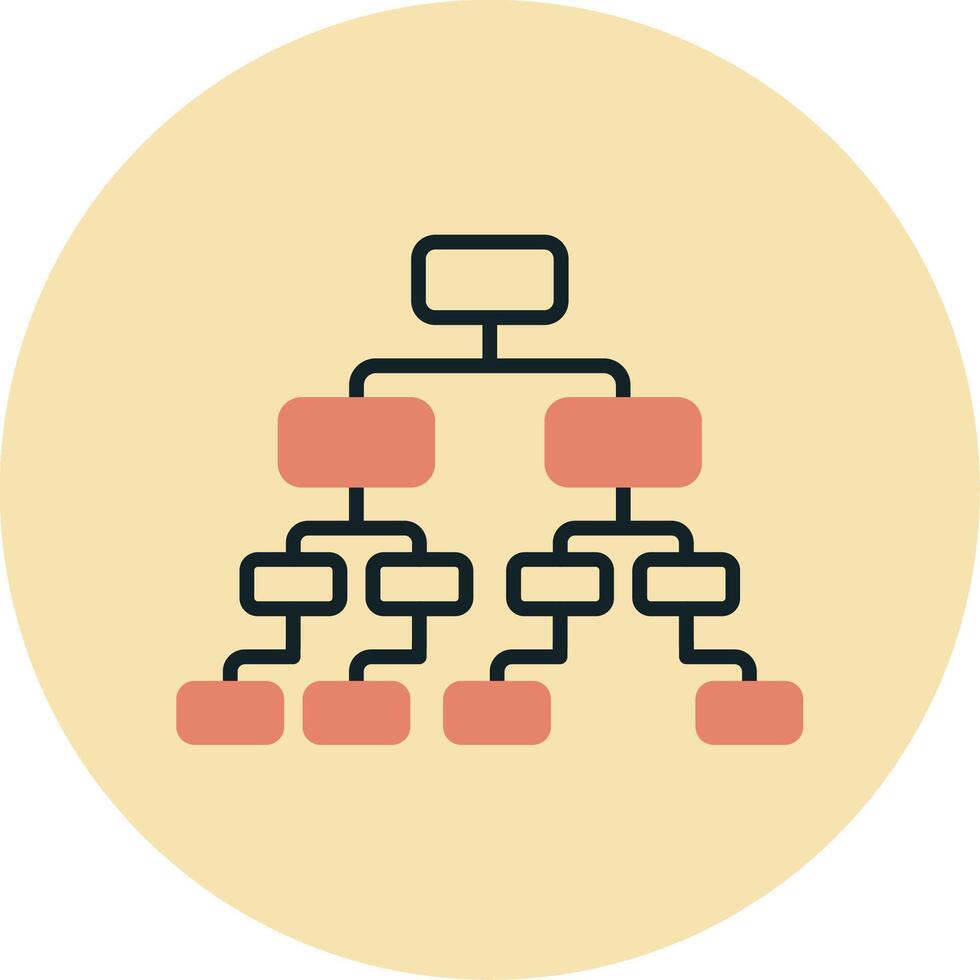 Hierarchy Vector Icon