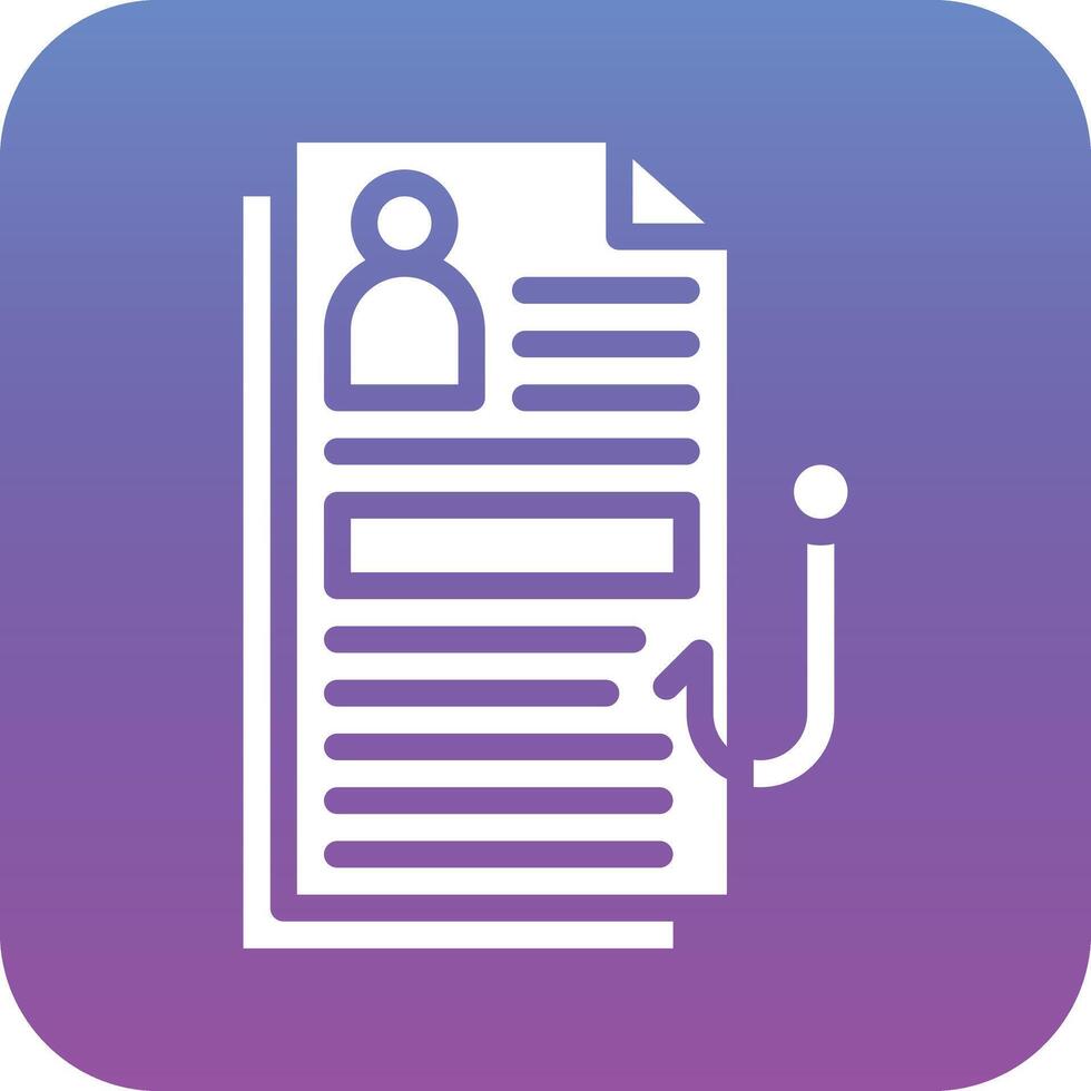 Stealing Documents Vector Icon