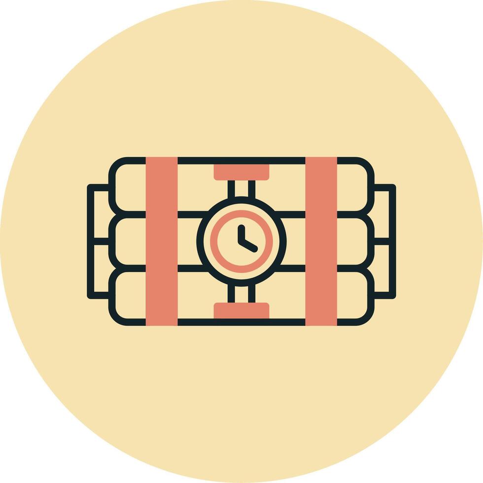 Time Bomb Vector Icon