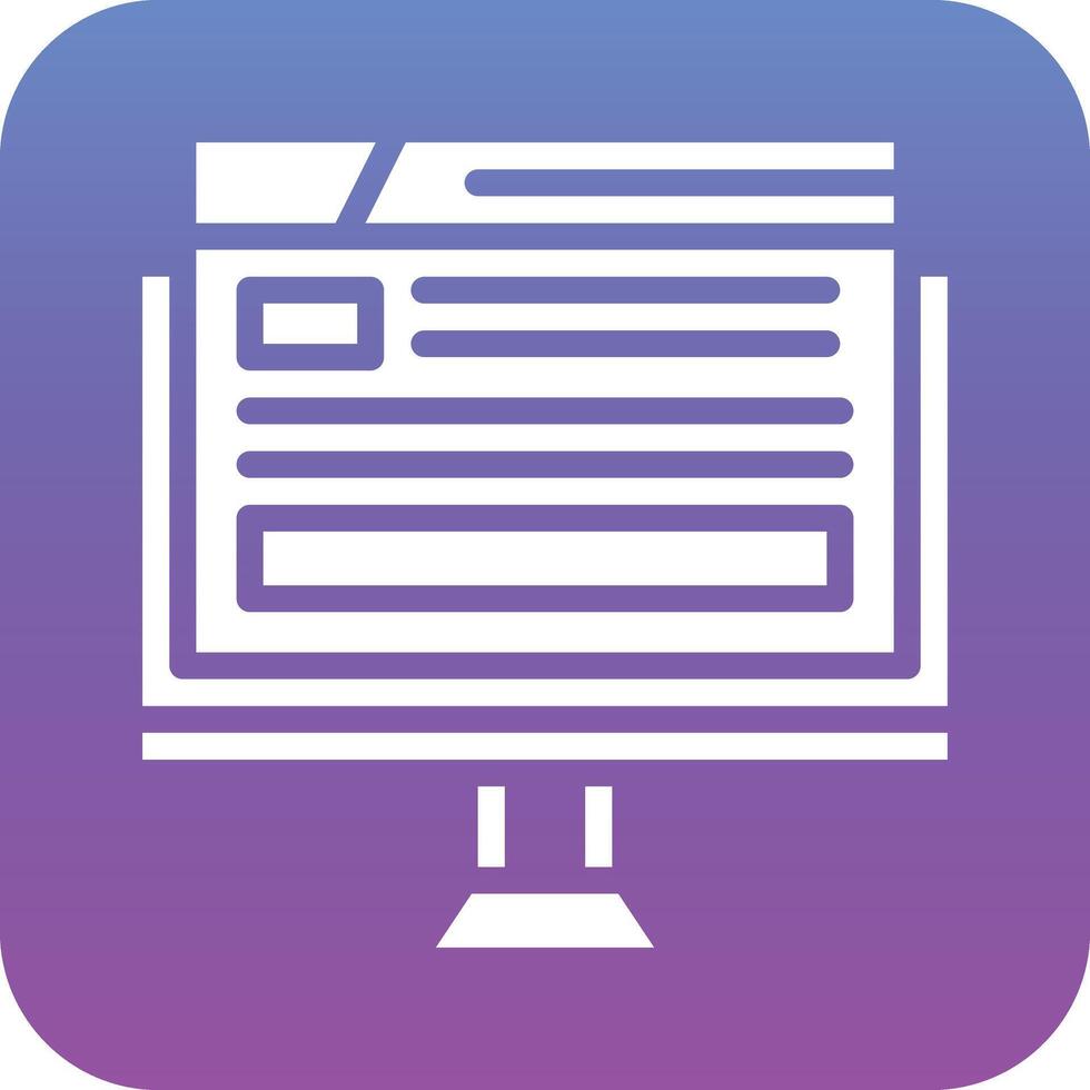 Website Vector Icon
