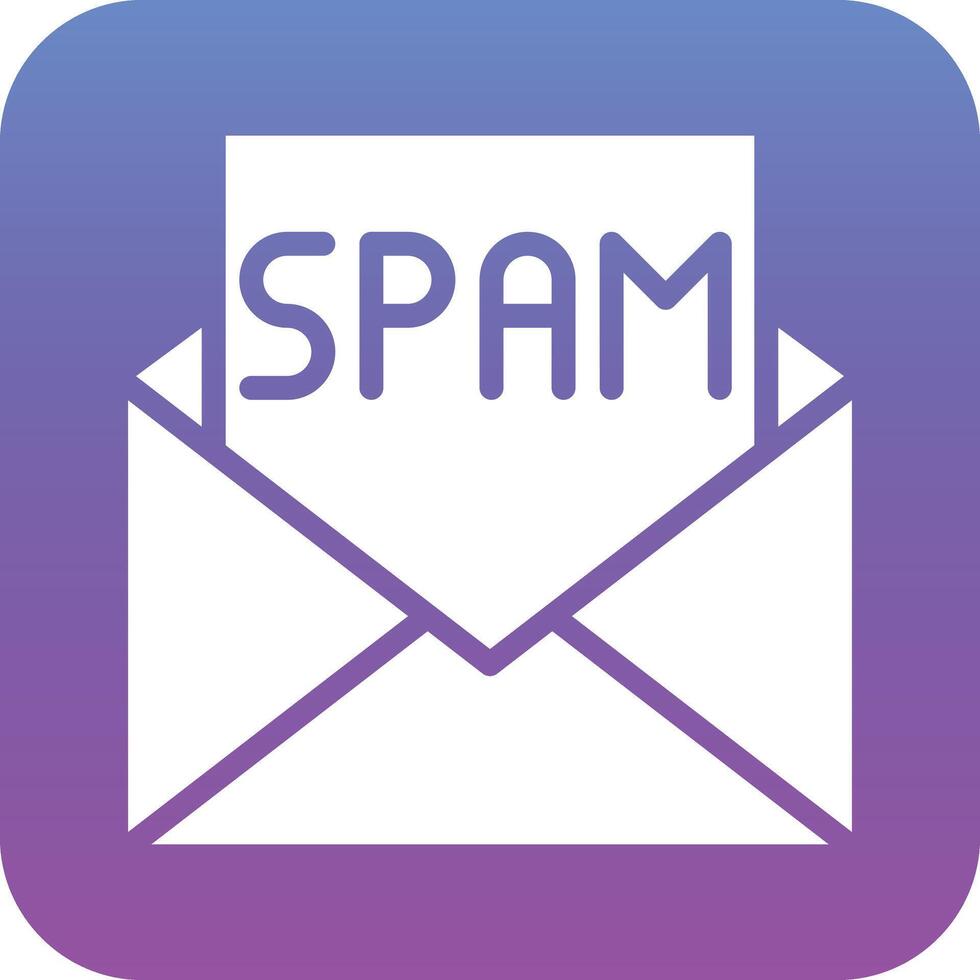 Spam Email Vector Icon