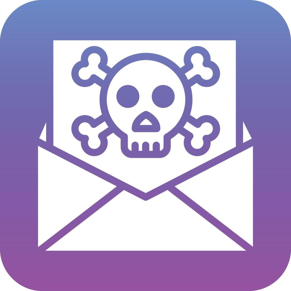 Email Hacked Vector Icon