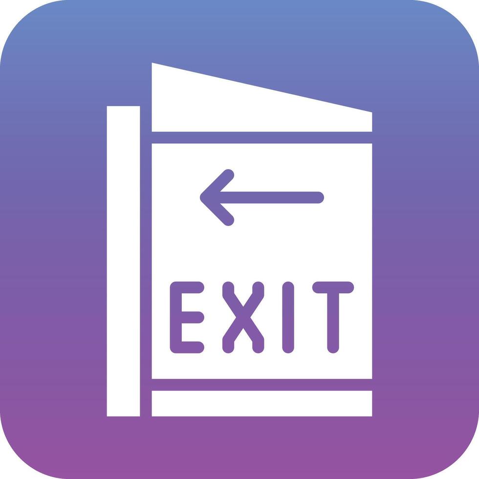 Exit Vector Icon