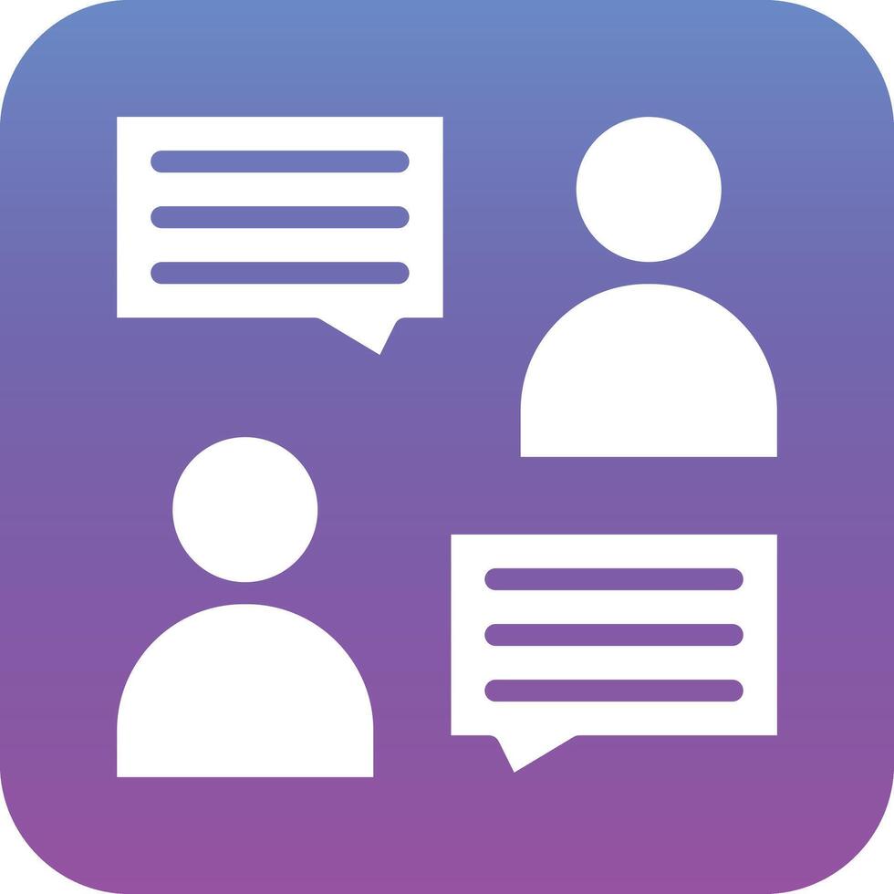 Interview Vector Icon
