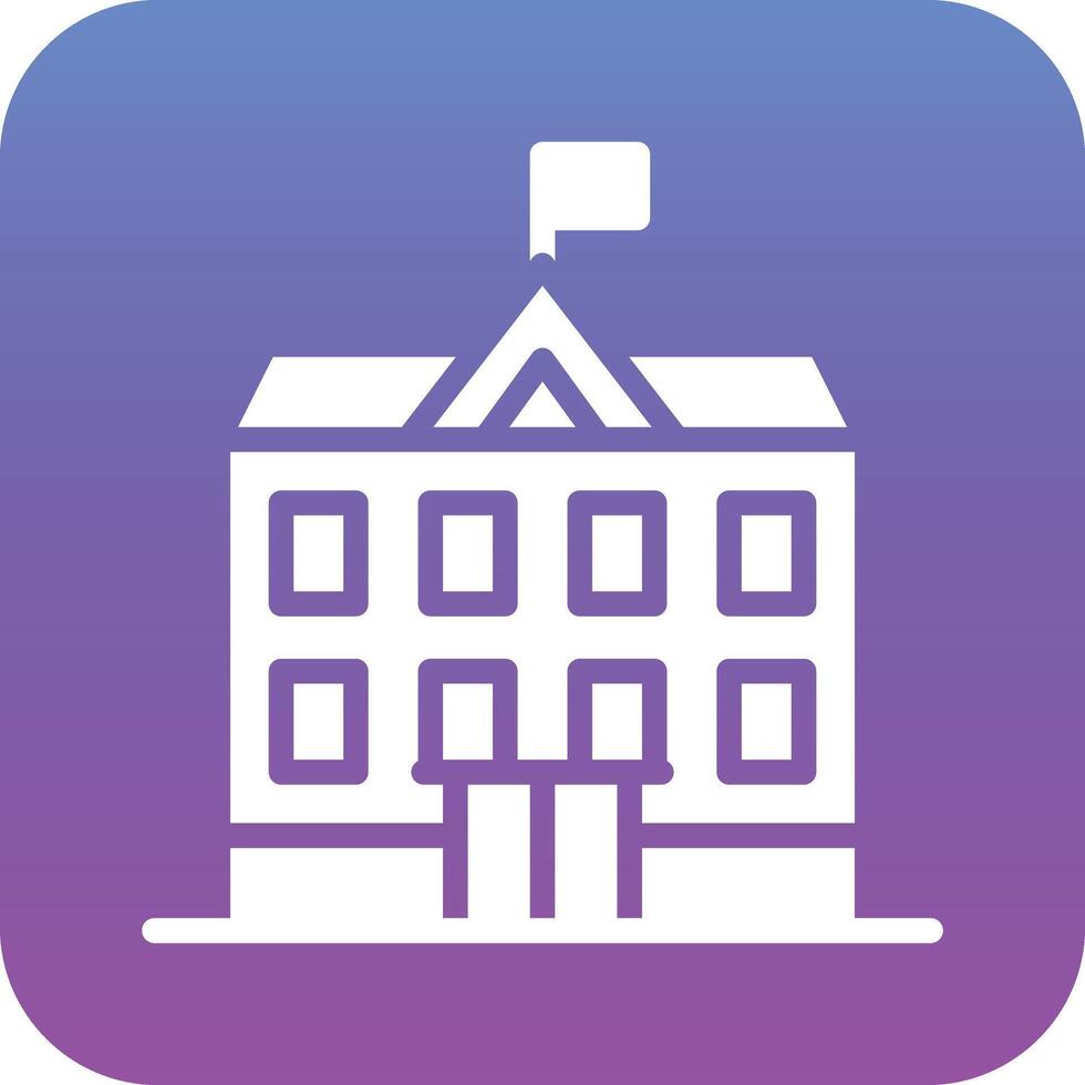 Embassy Vector Icon