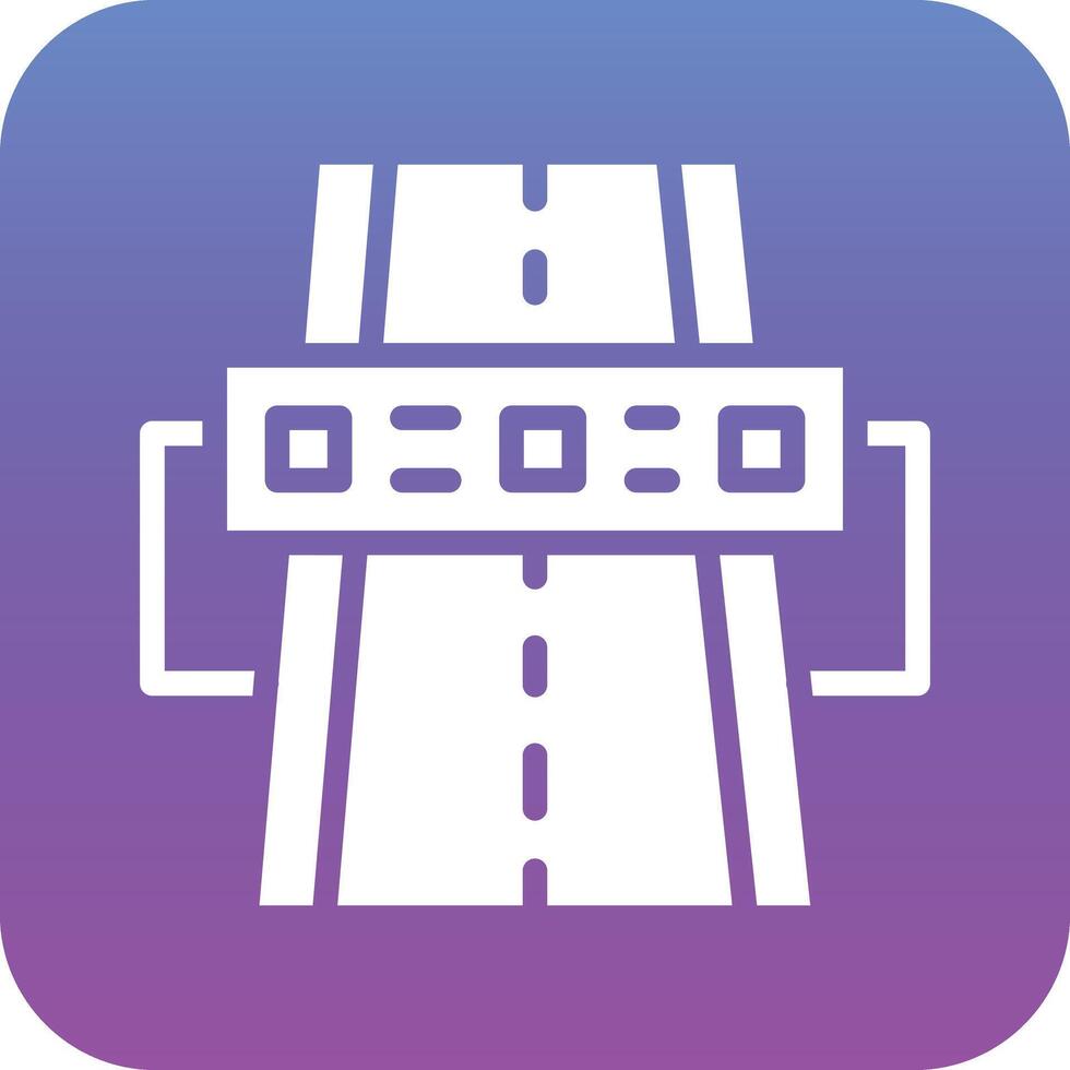 Highway Vector Icon