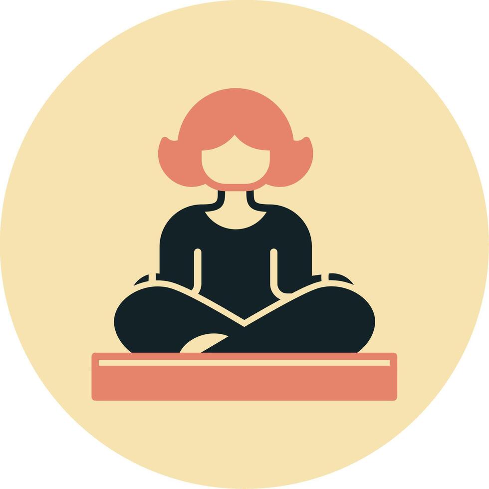 Yoga Vector Icon