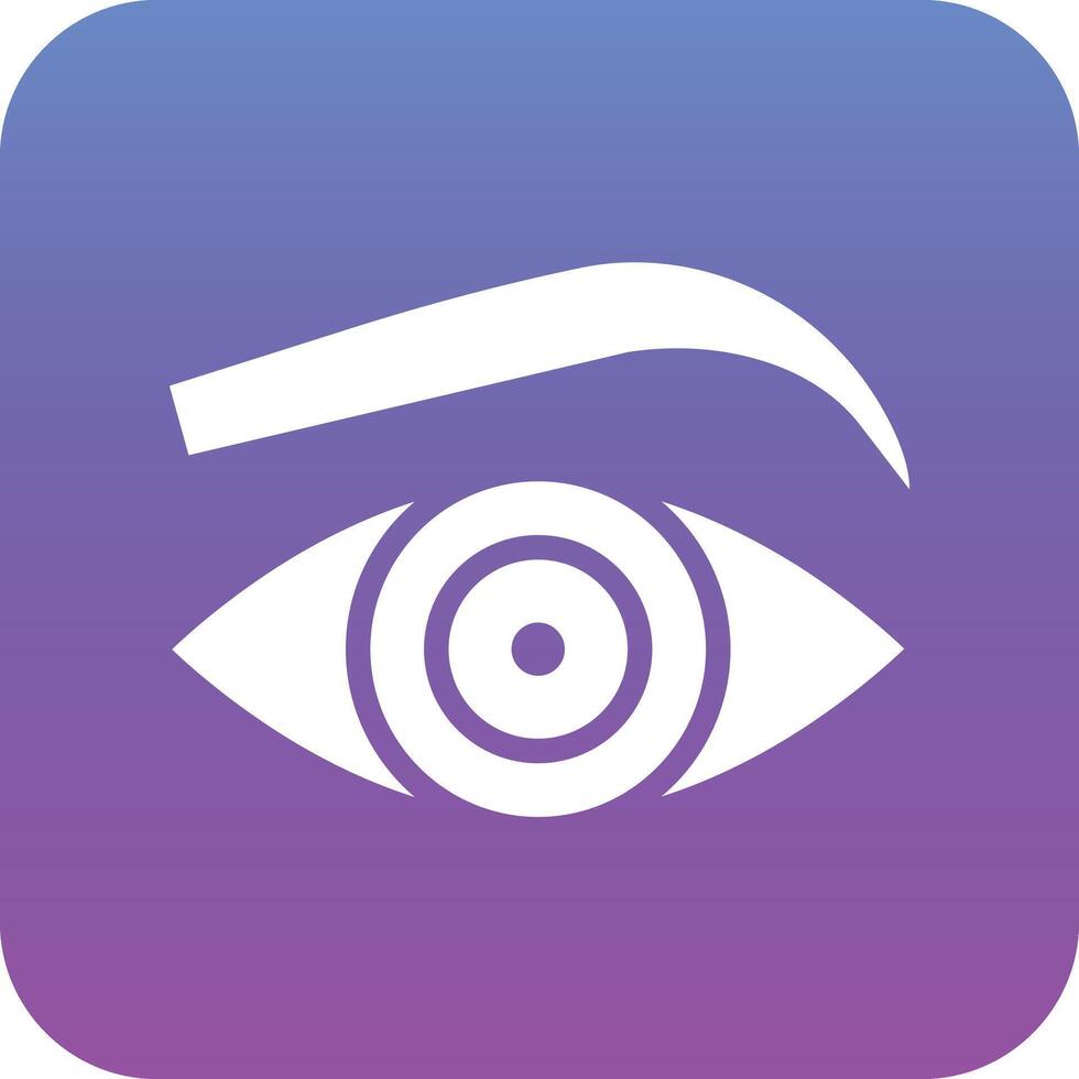 Eyebrow Vector Icon