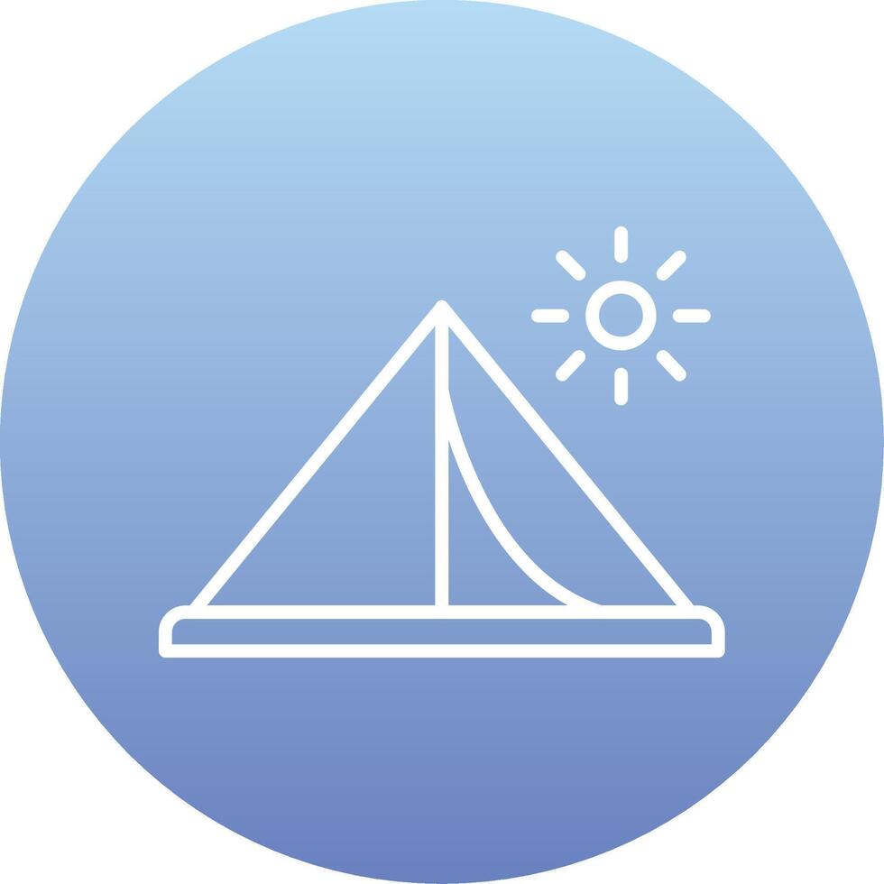 Tent Vector Icon