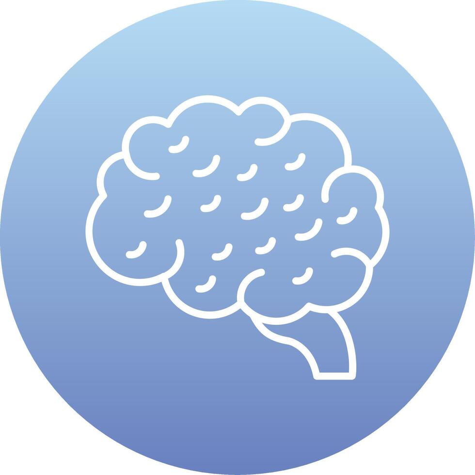 Human Brain Vector Icon