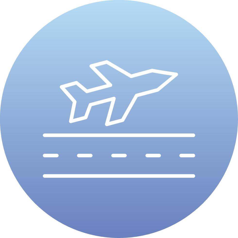 Departure Vector Icon