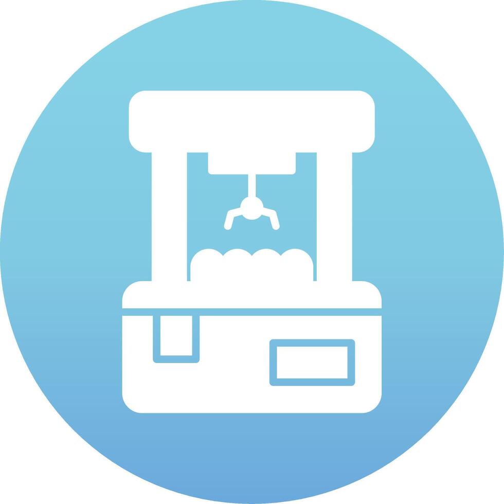 Claw Machine Vector Icon