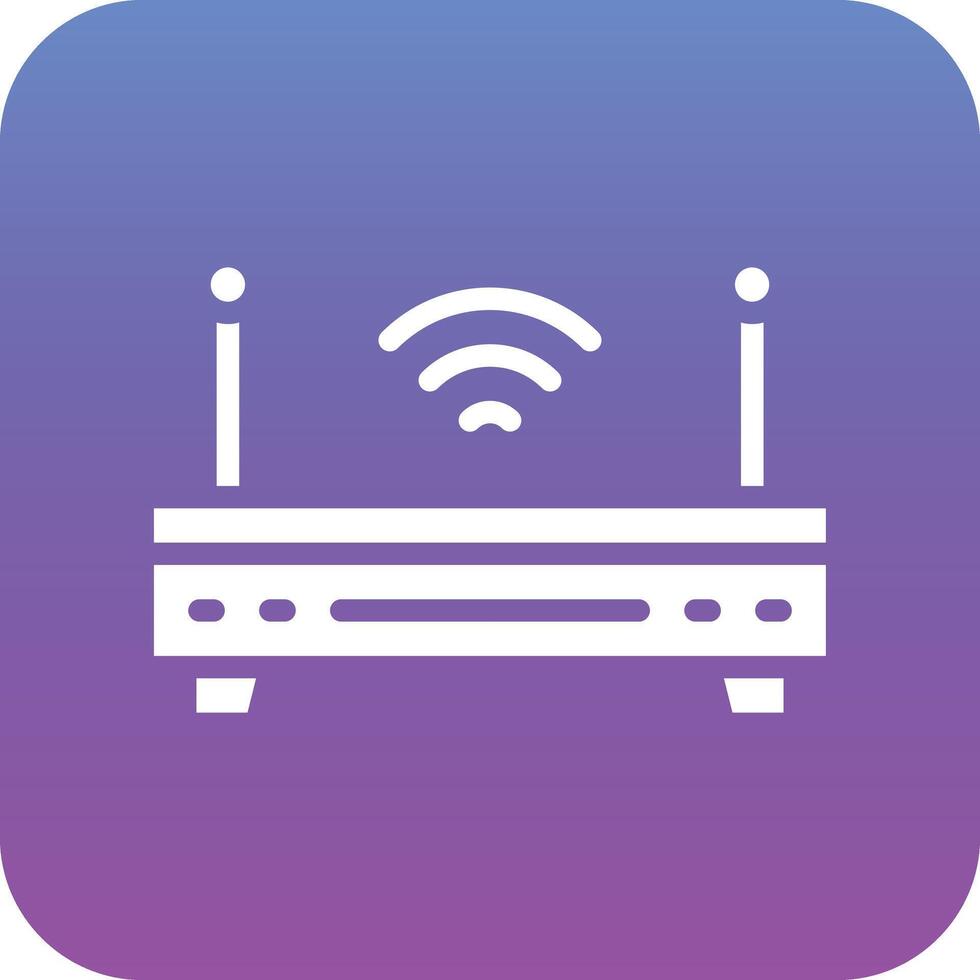 Wireless Router Vector Icon