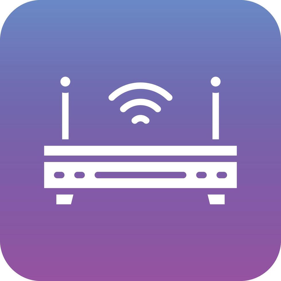 Wireless Router Vector Icon