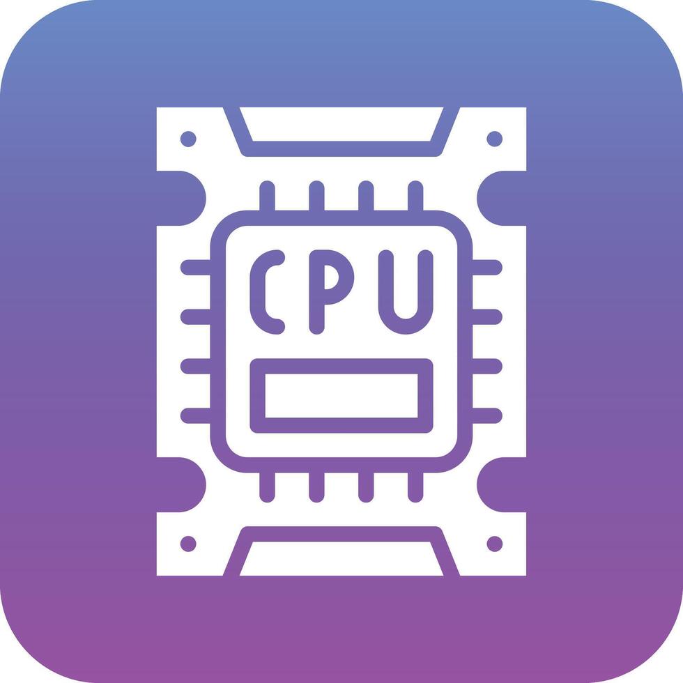 CPU Vector Icon