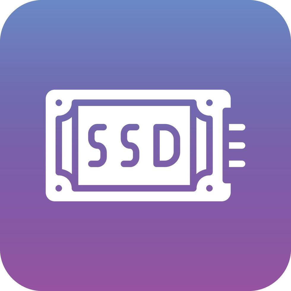 Ssd Vector Icon