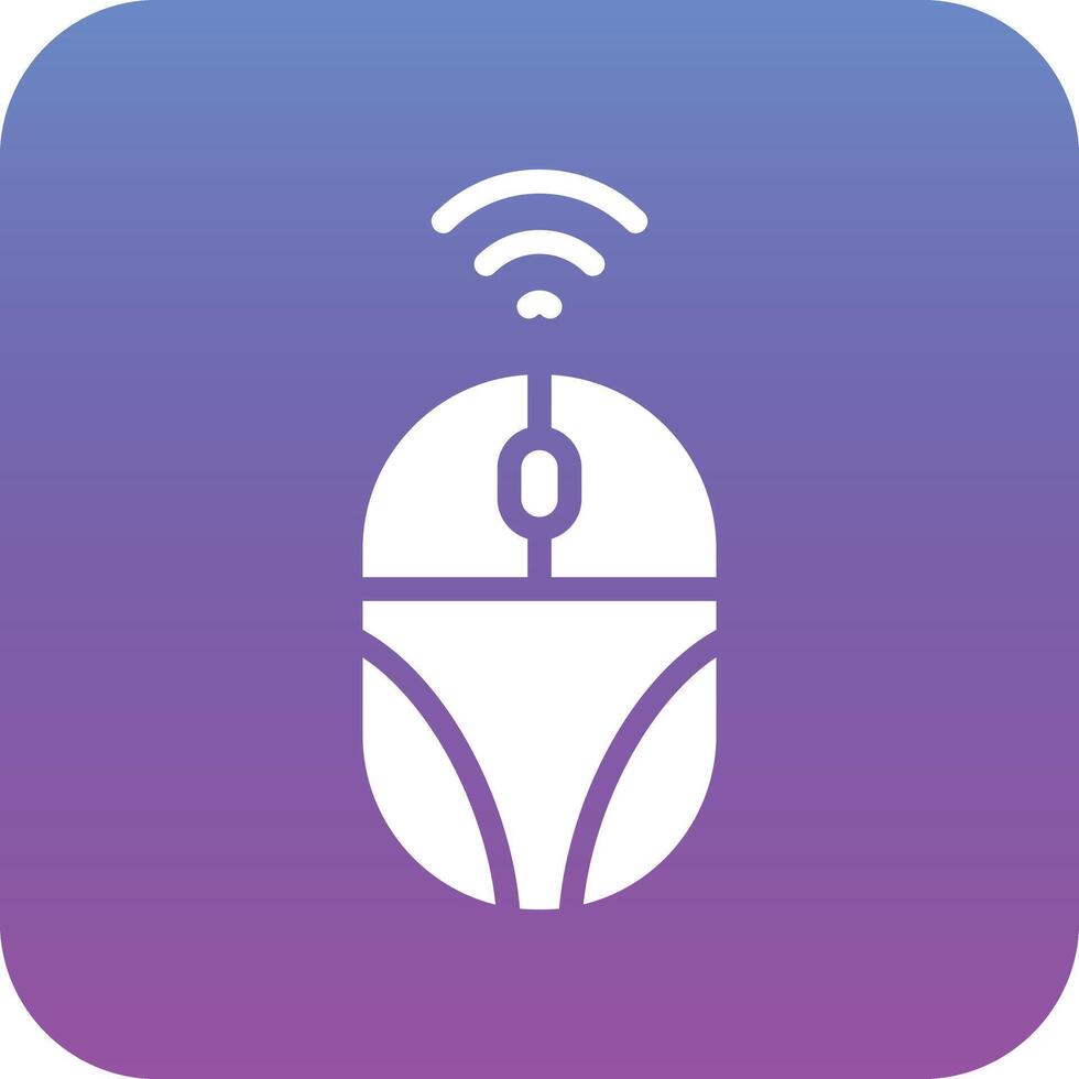 Wireless Mouse Vector Icon