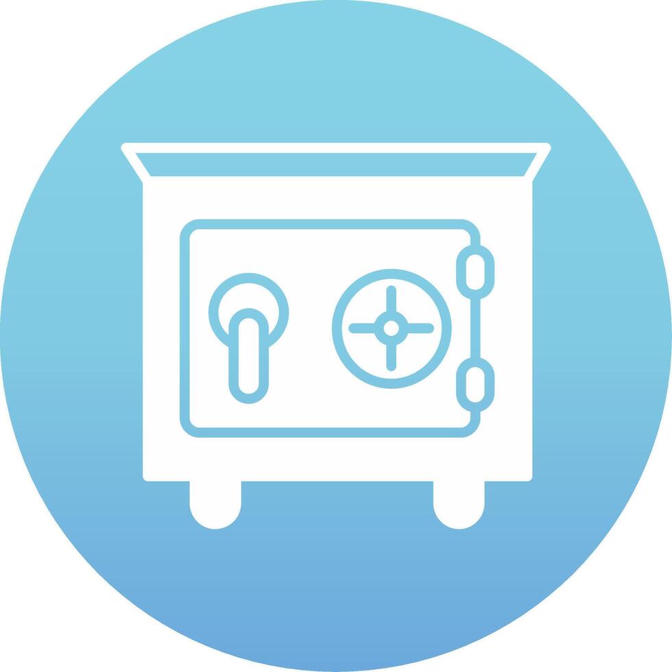 Safe Box Vector Icon