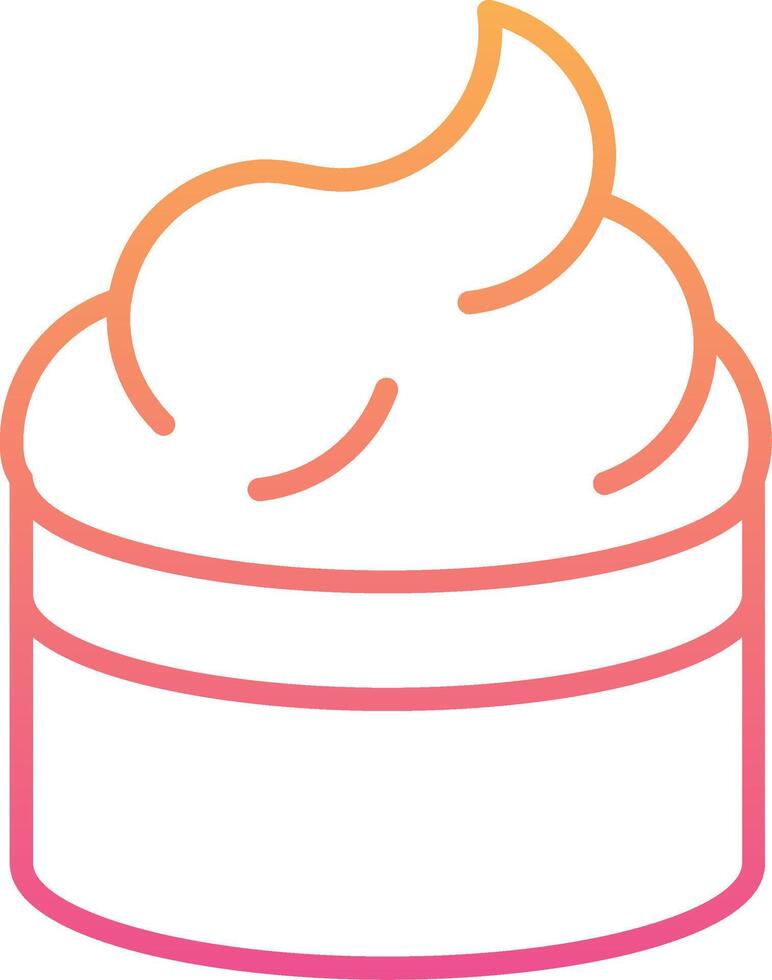 Cream Vector Icon