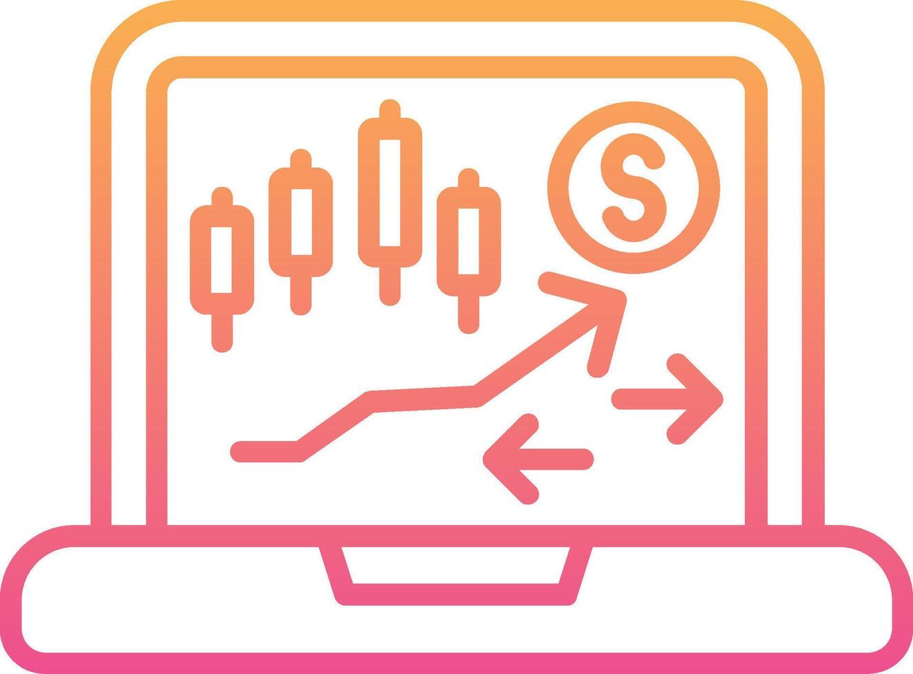 Trading Vector Icon