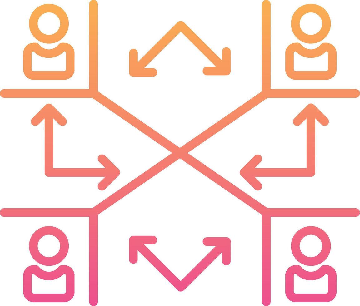 Hierarchy Vector Icon