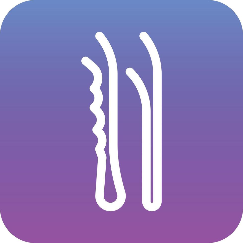 Hair Pin Vector Icon