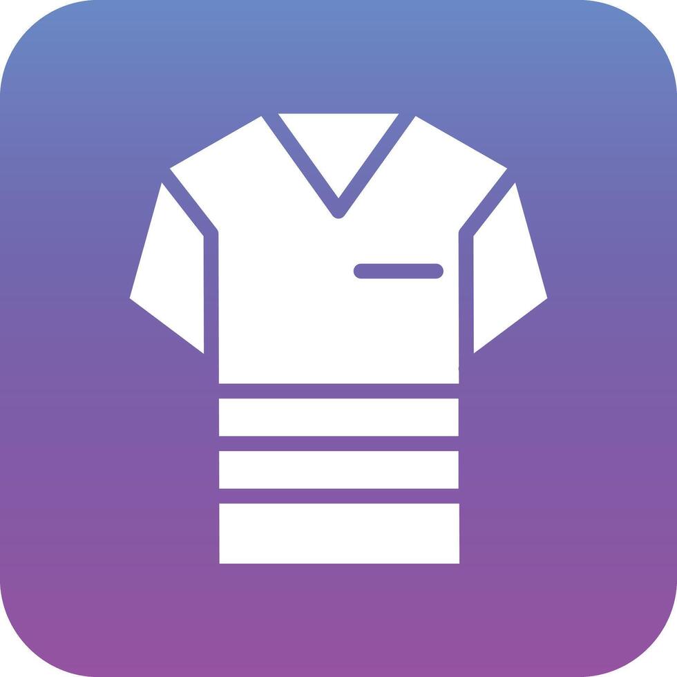 V Neck Shirt Vector Icon